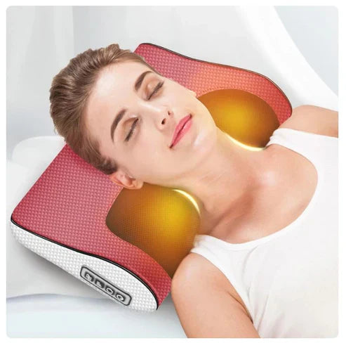 Tijarat™ Red Pillow Massager – جهاز تدليك الوسادة الحمراء